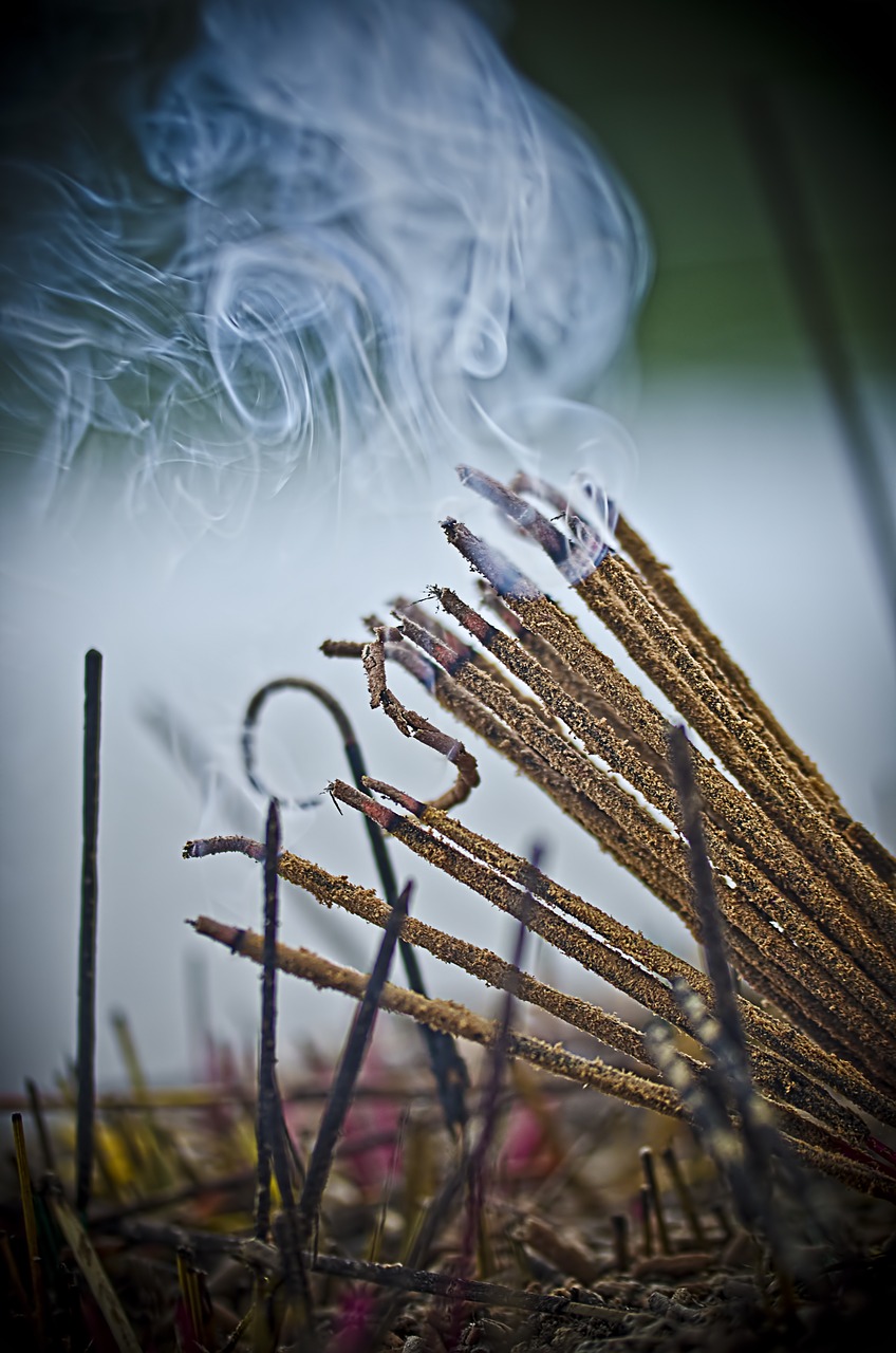 incense stick  perfume  smoke free photo