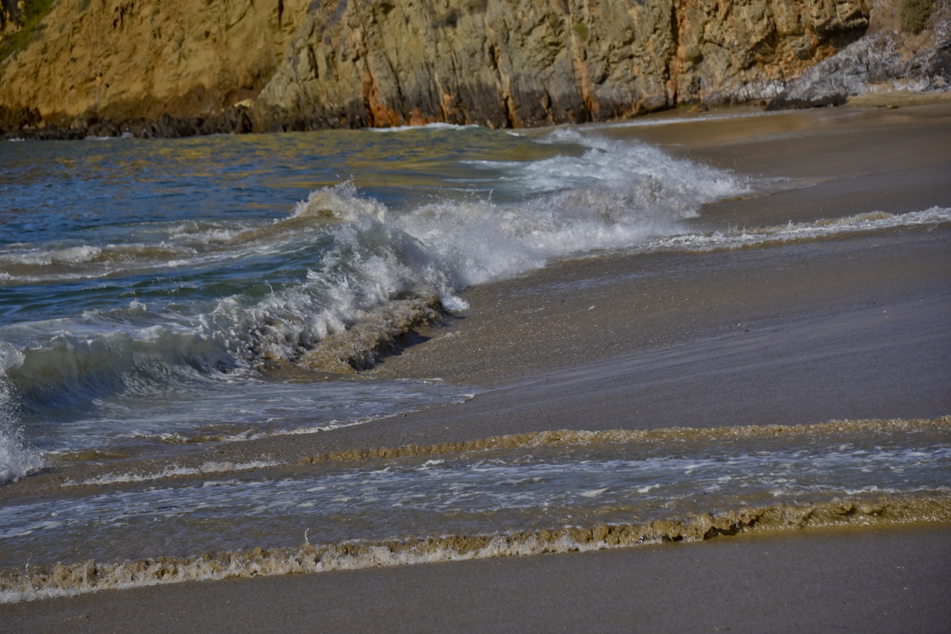 wave translucent blue-green free photo