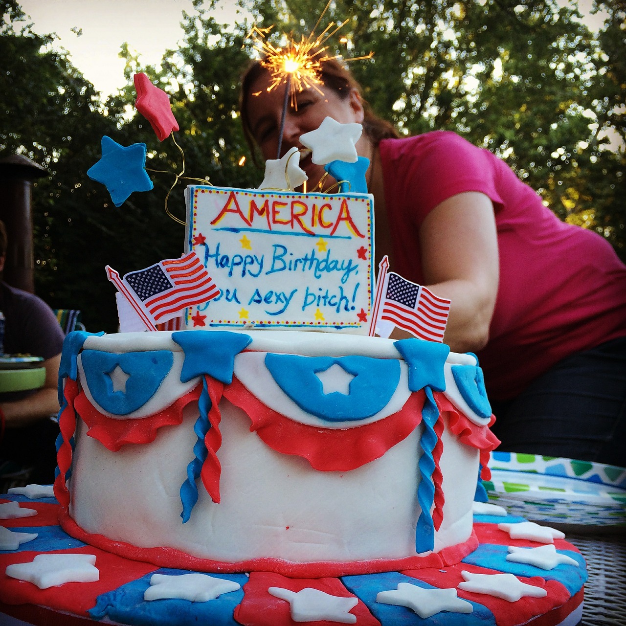 independence day 4th of july cake free photo