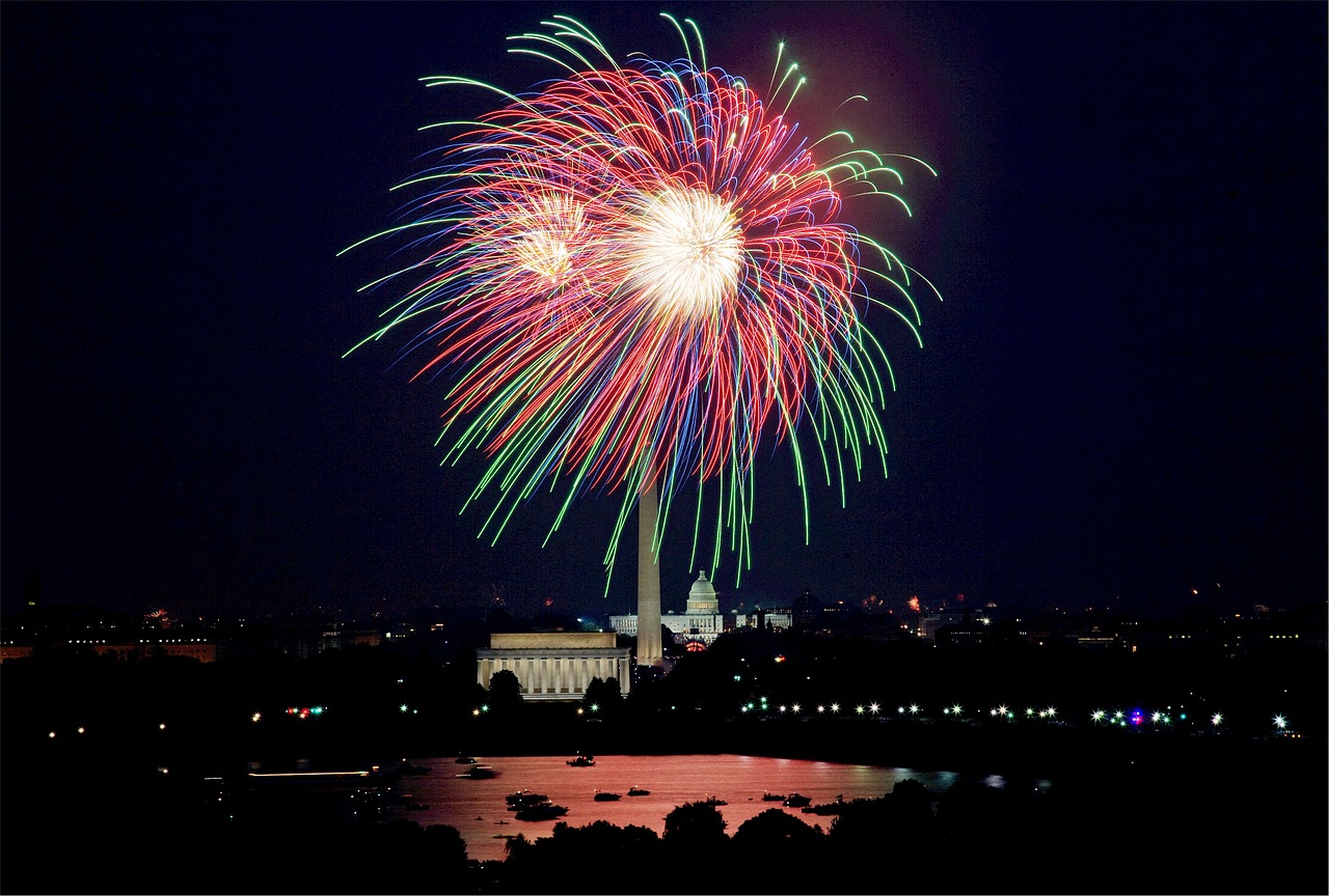 independence day fourth of july fireworks free photo