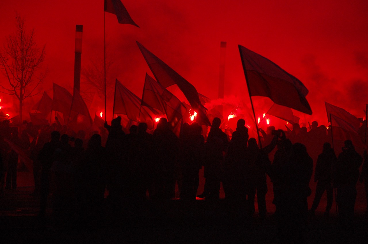 independence march poland warsaw free photo