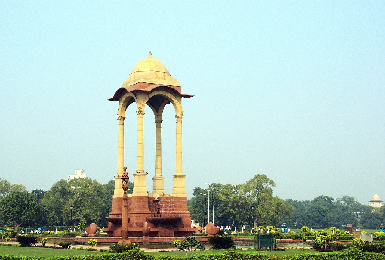 india delhi kiosk free photo