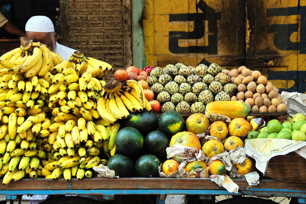 india market fruit free photo