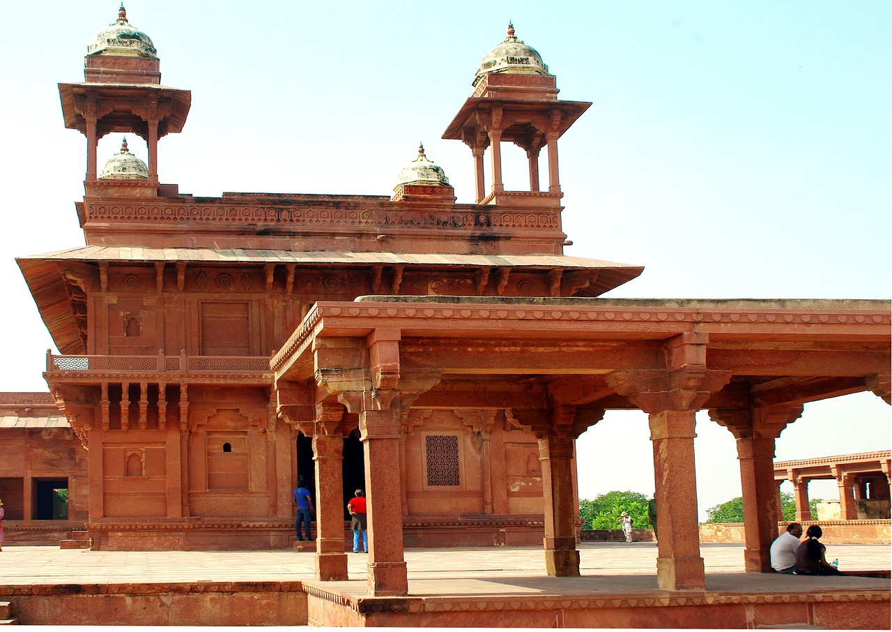 india fatehpur sikri palace free photo