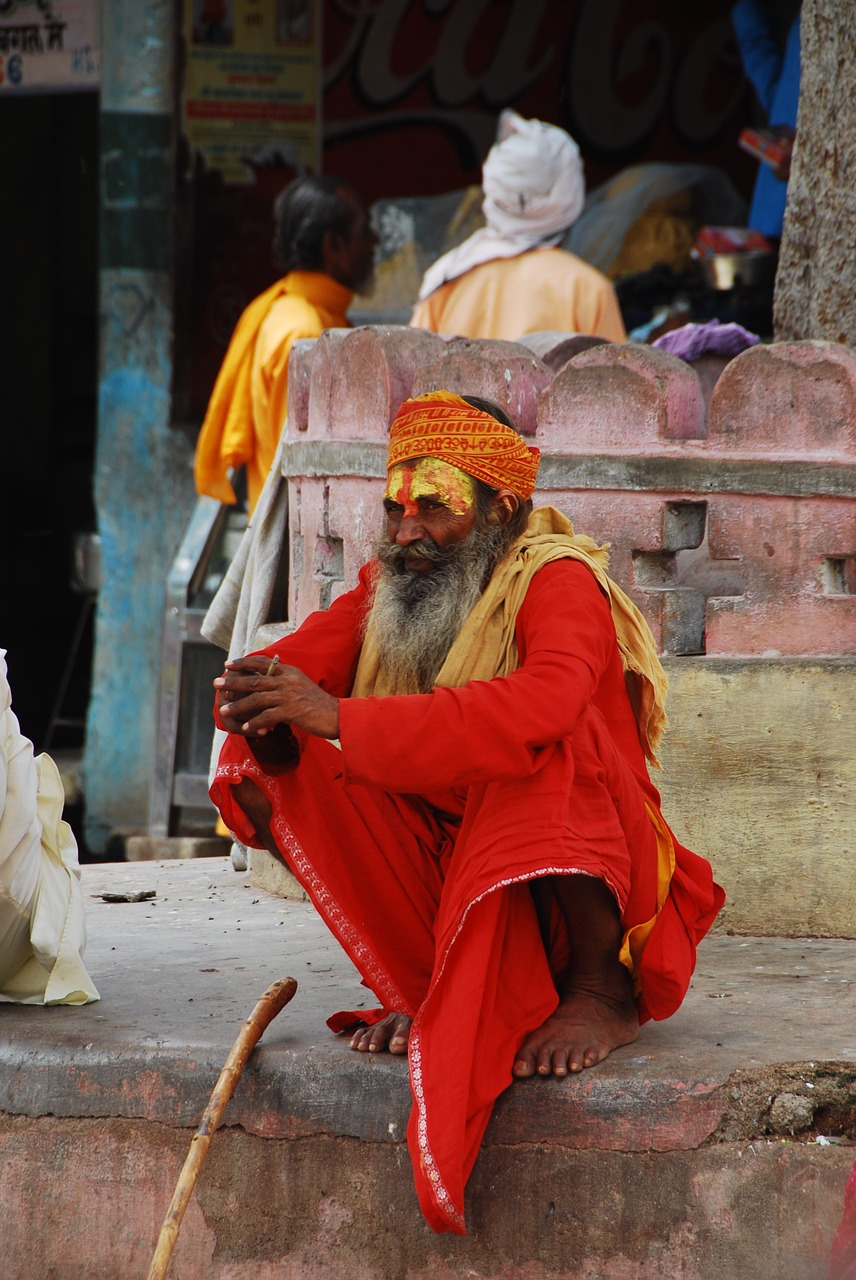 man india the locals free photo