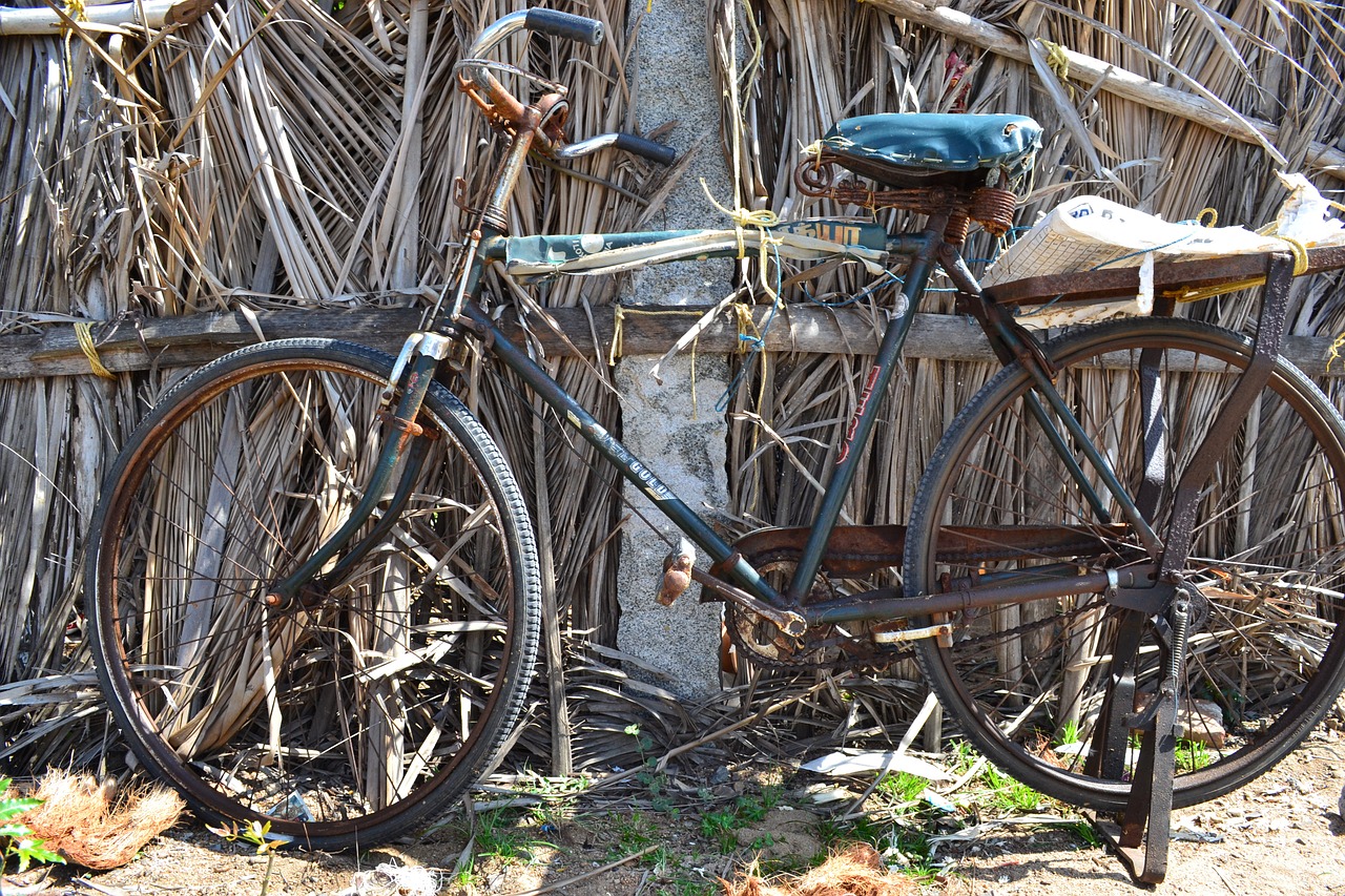 india cycle rust free photo