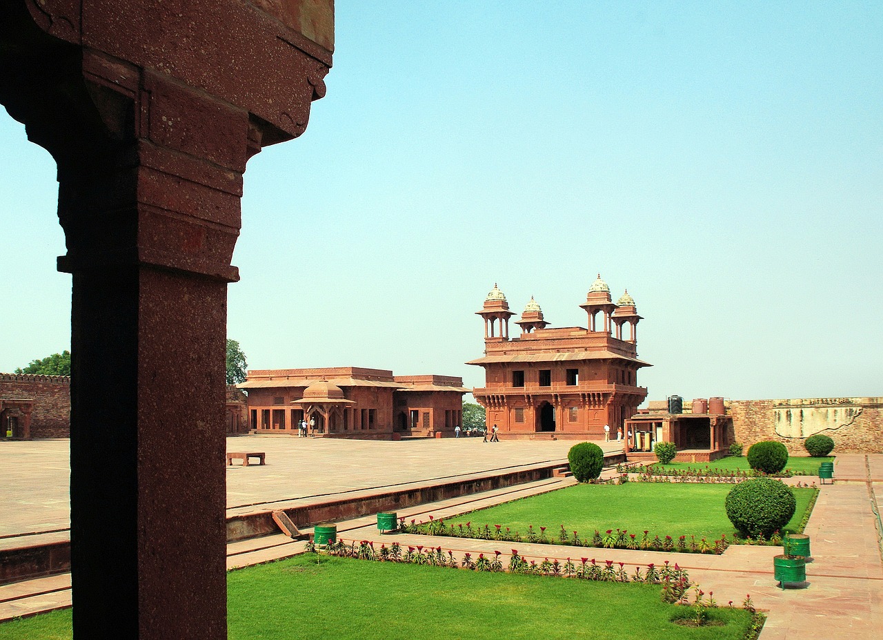 india fathepur sikri palace free photo