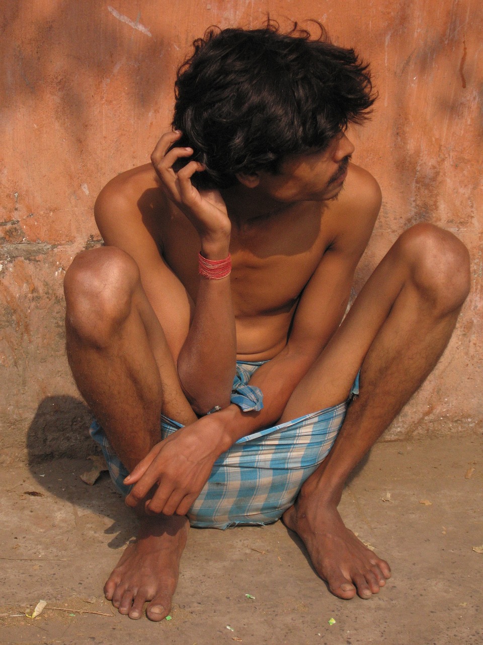 india beggars man free photo