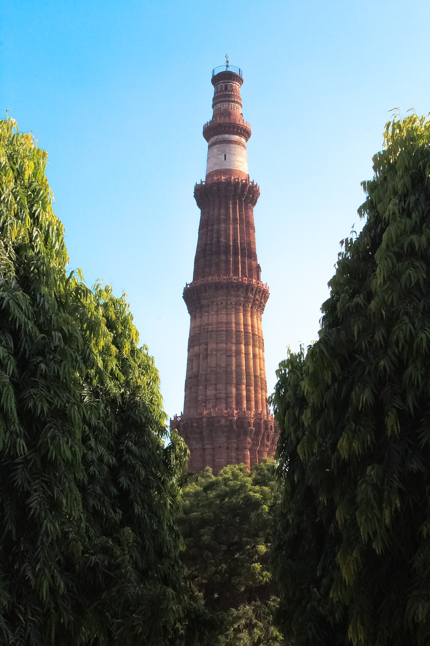 india monument qutubminar free photo