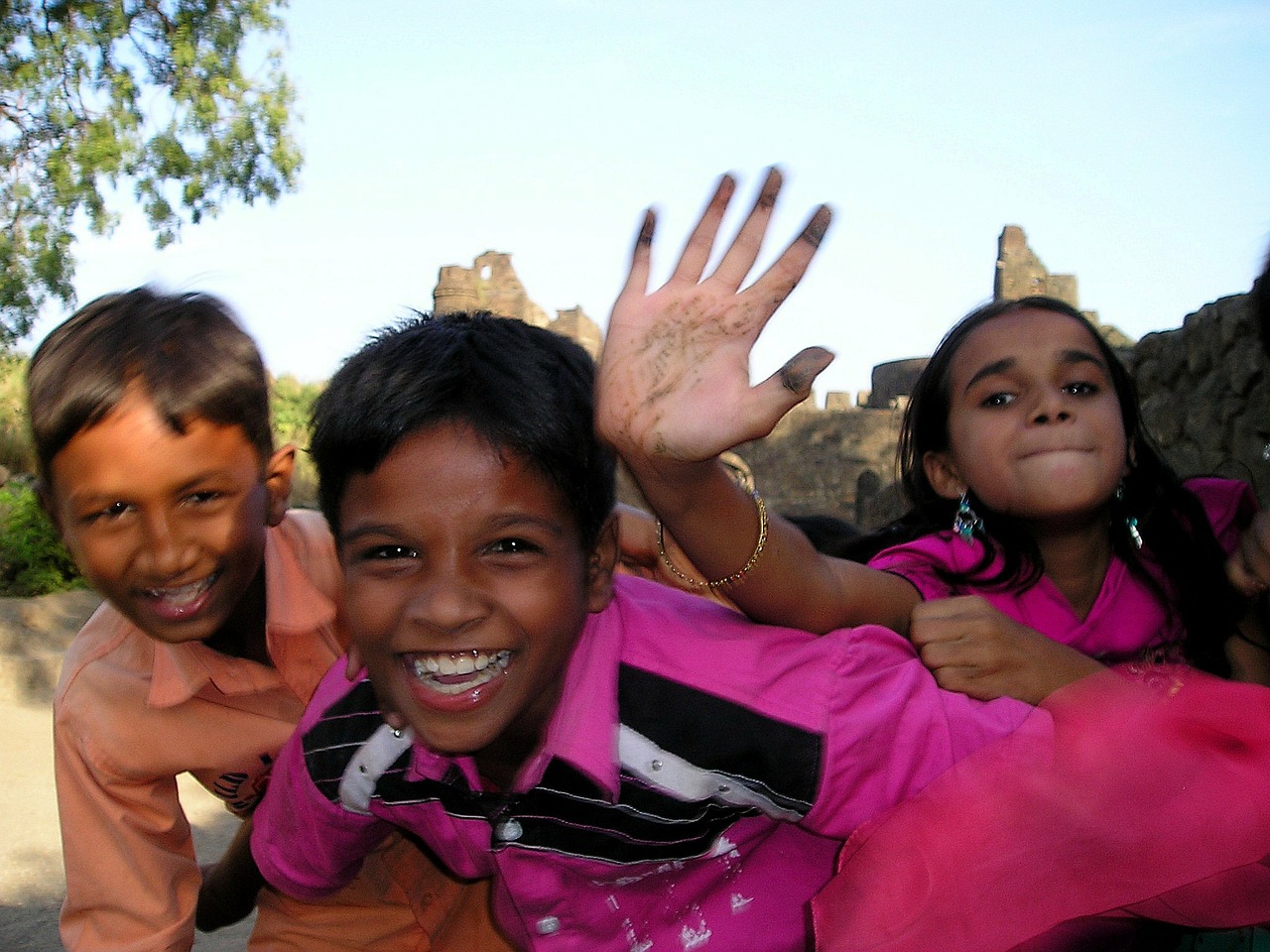 india children joy free photo