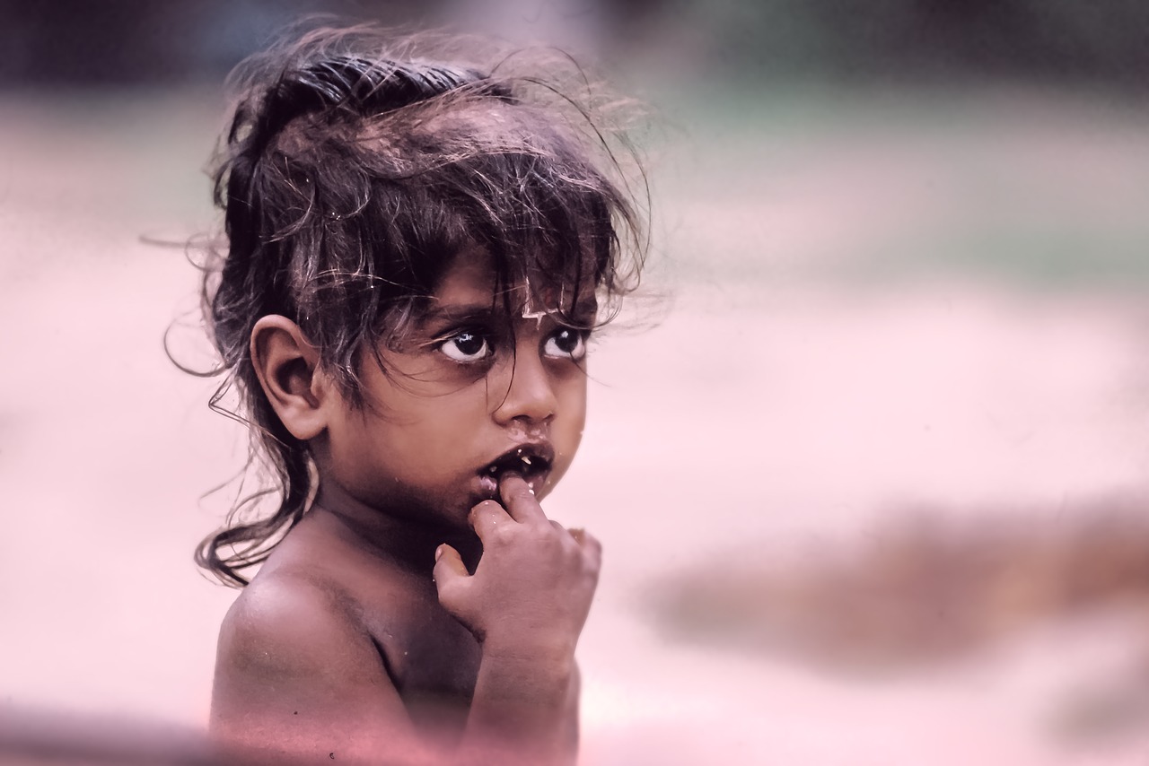 india  little girl  child free photo