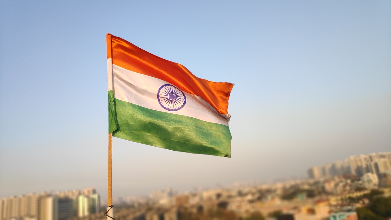 india  indian flag  national free photo