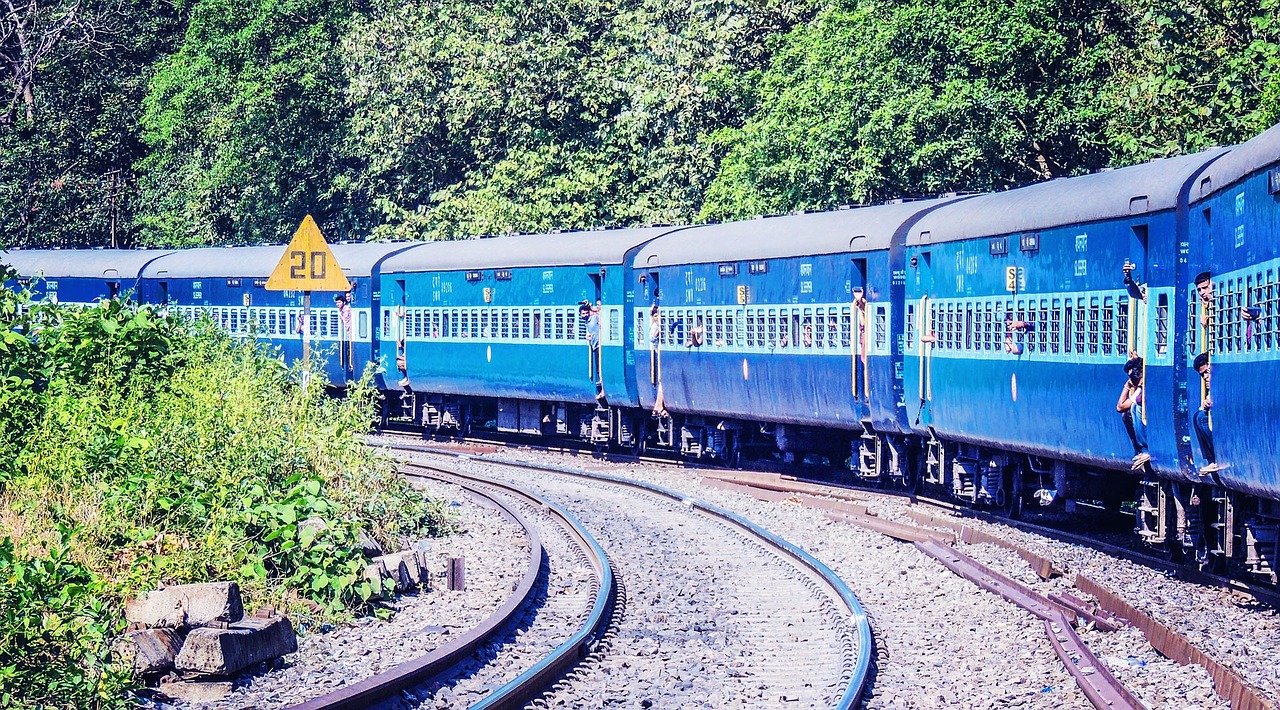 india train transportation free photo