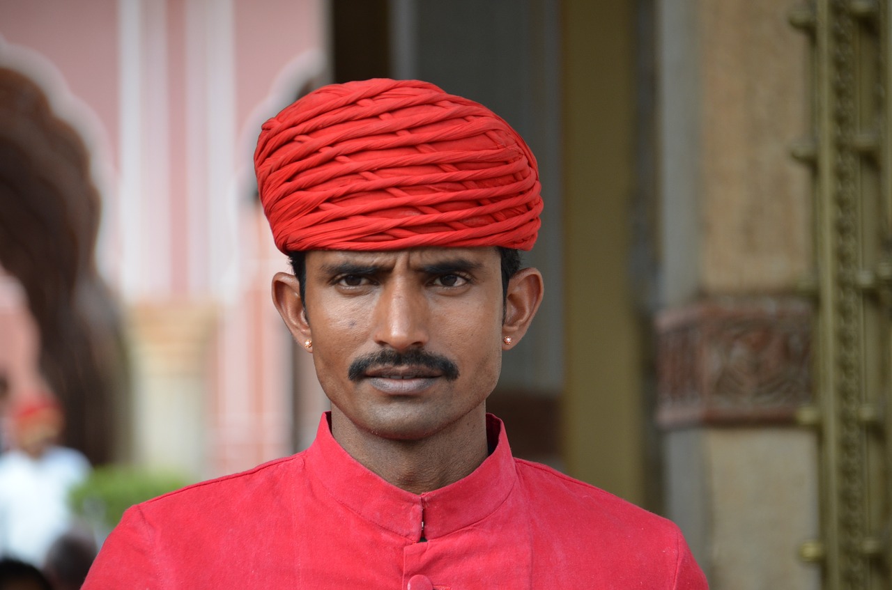 india man turban free photo