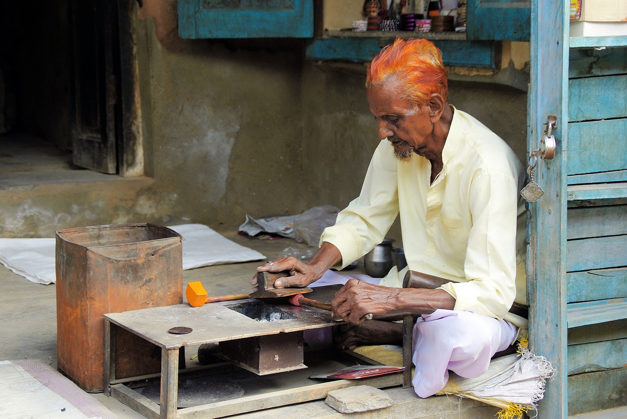 india rajastan artisan free photo