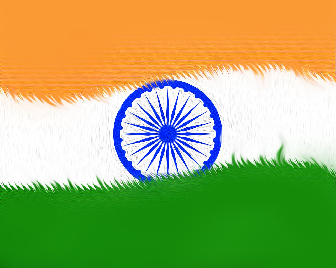 india flag twirl indian flag flag free photo