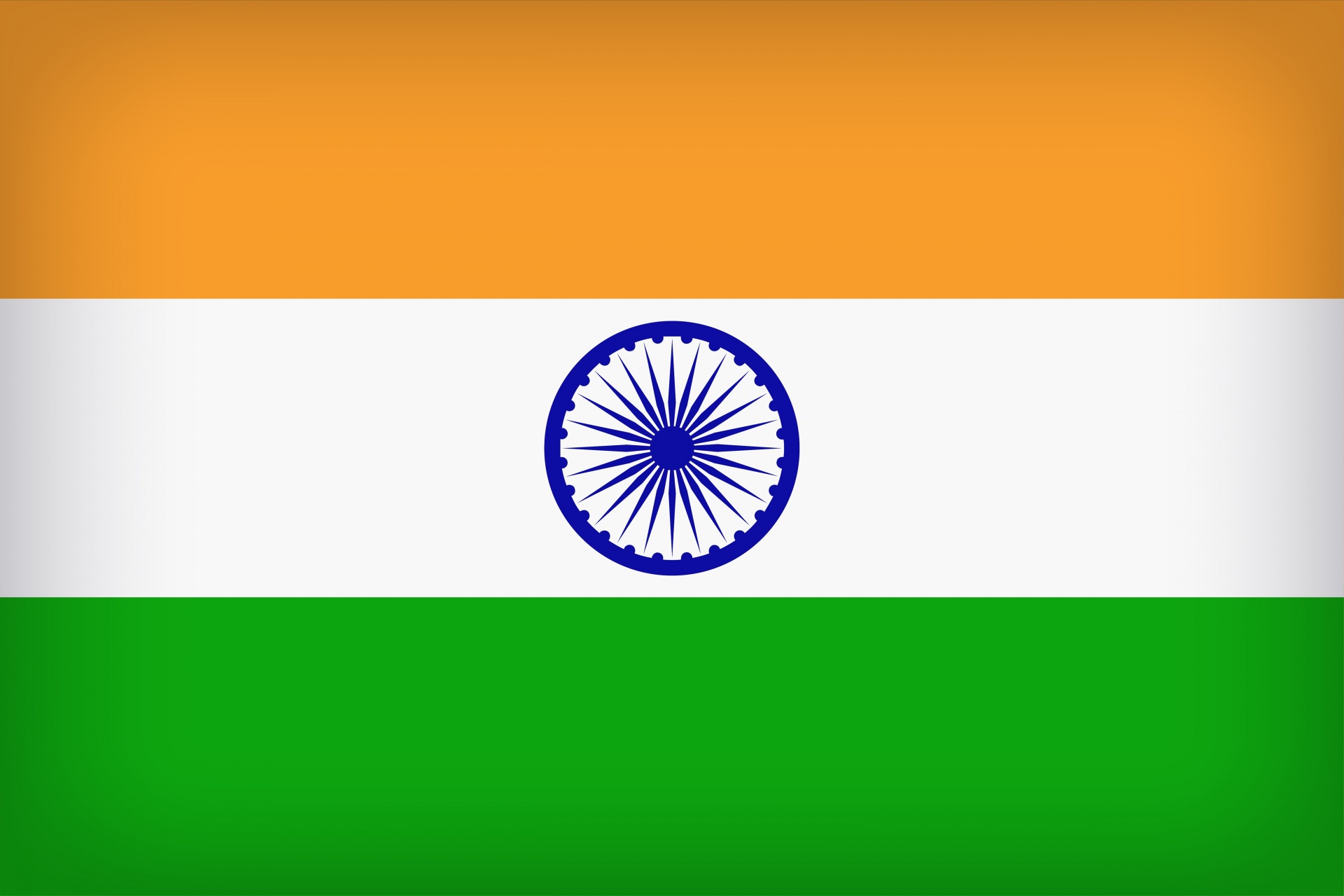 india flag shape background free photo