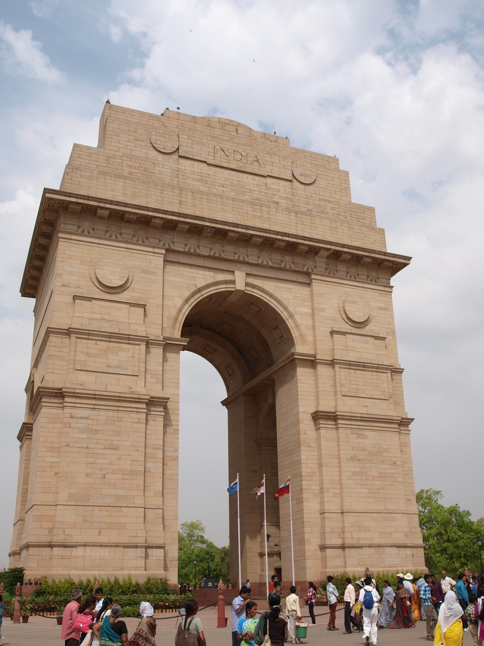 india gate monument architecture free photo