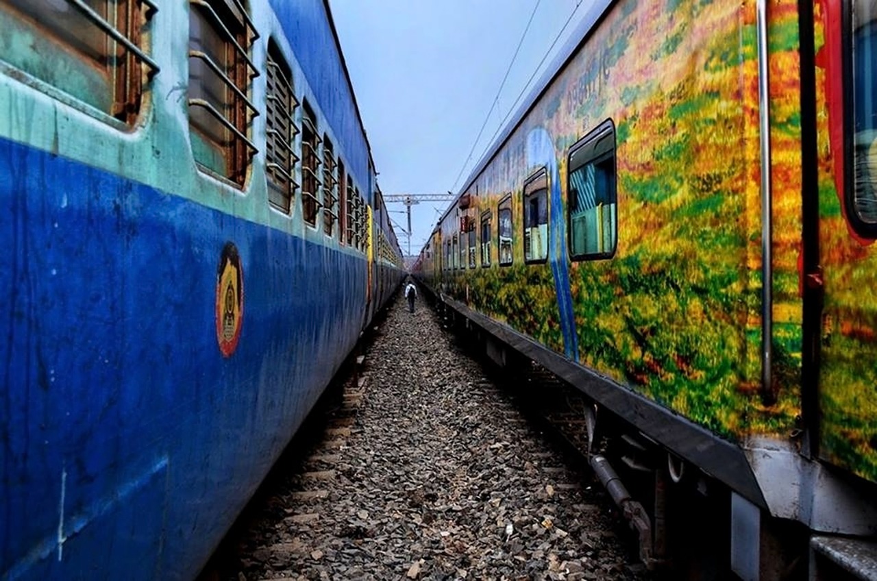 indian railway train free photo