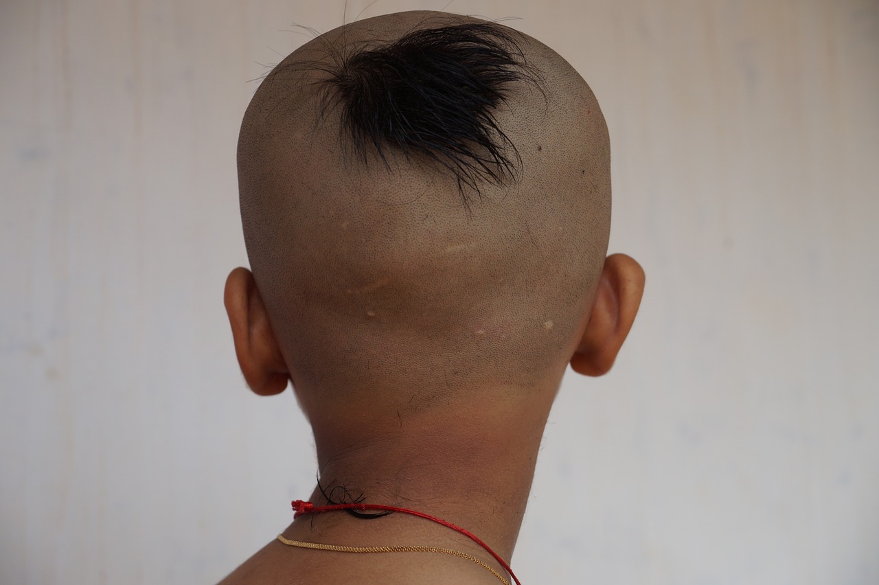 Indian,hindu tradition,boy,hair cut,free pictures - free image ...