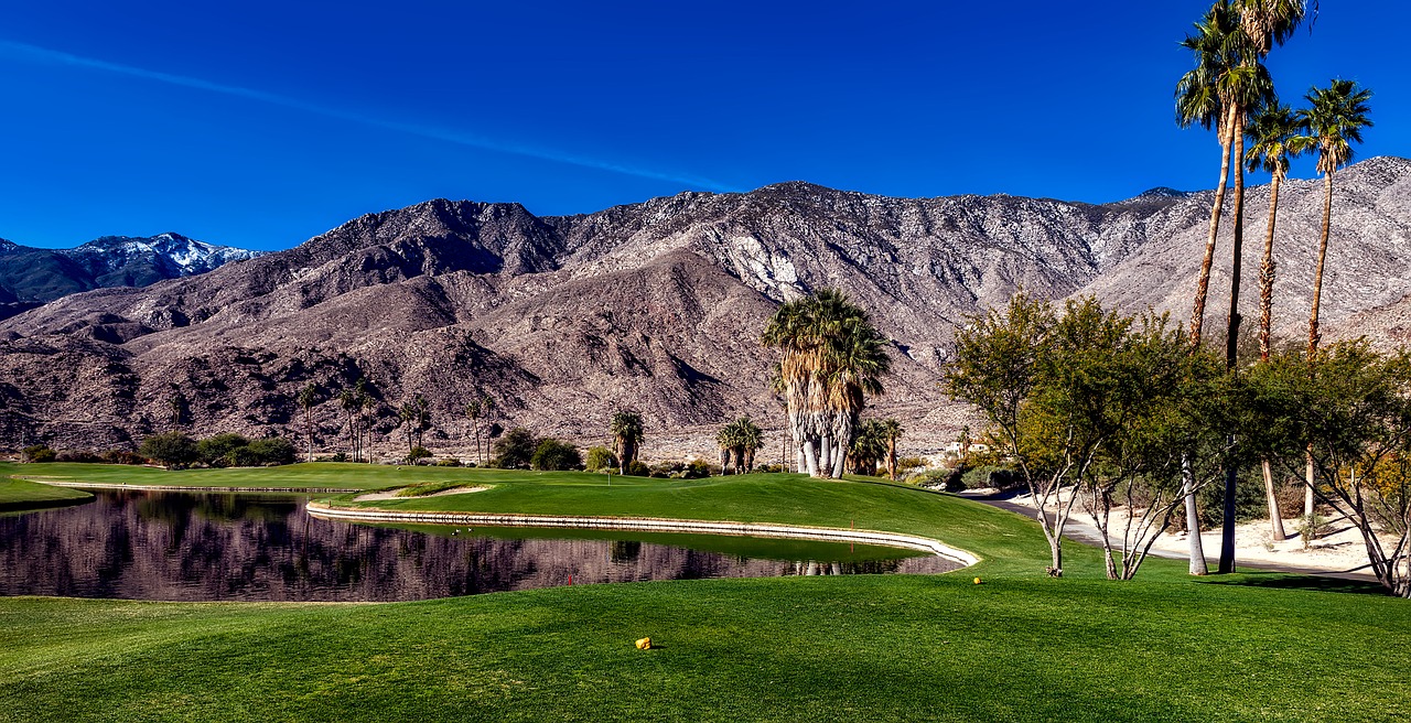 indian canyon golf resort golf course greens free photo