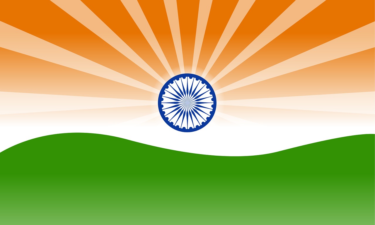 indian flag flag india free photo