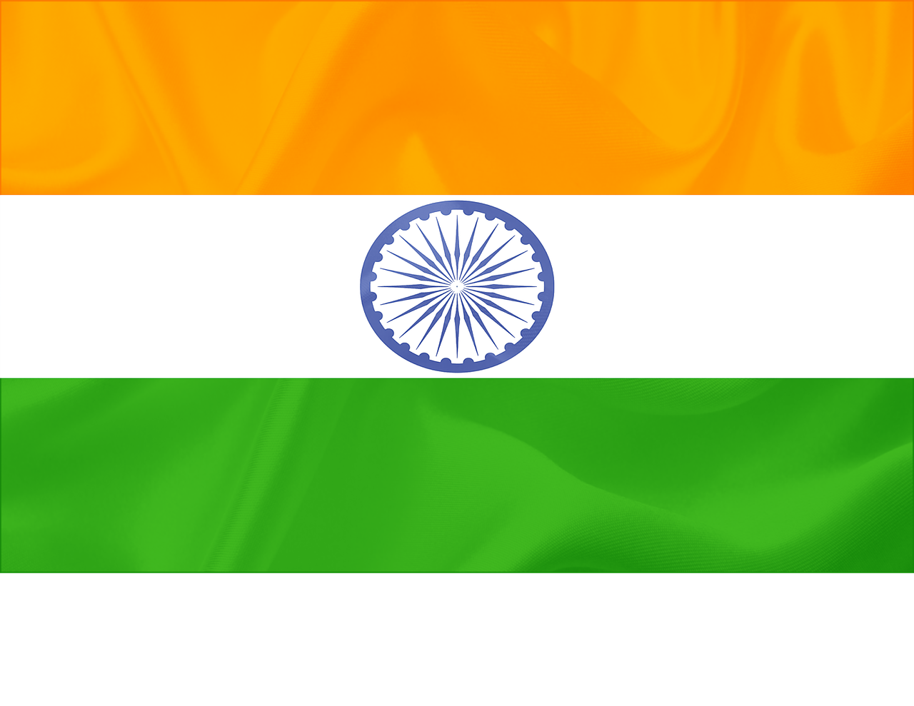 indian flag india flying flag free photo