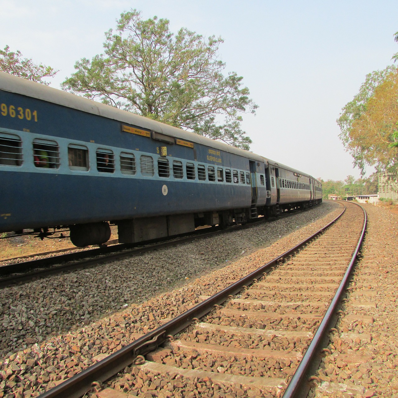 indian railway dharwad india free photo