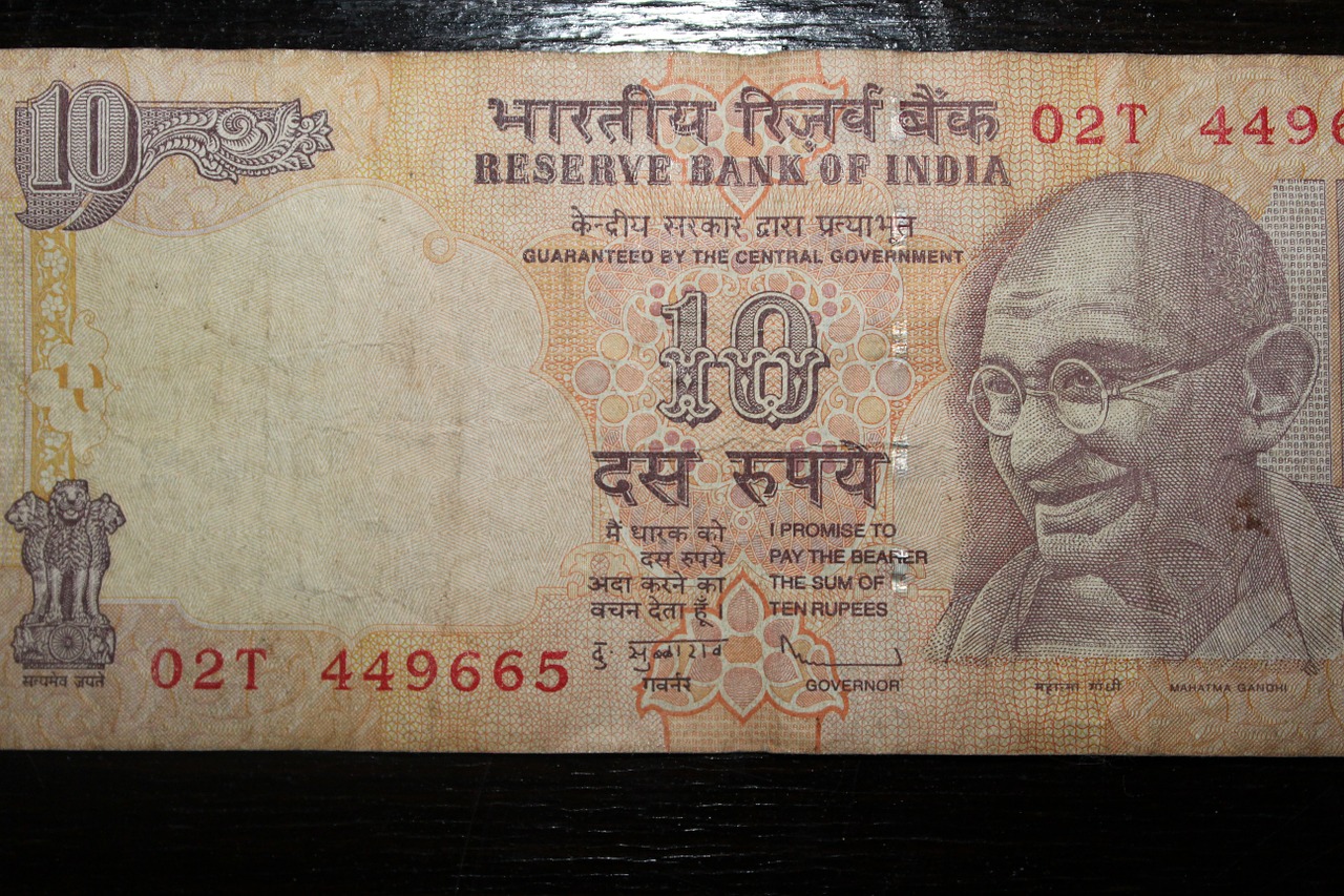 indian rupee rupees money free photo