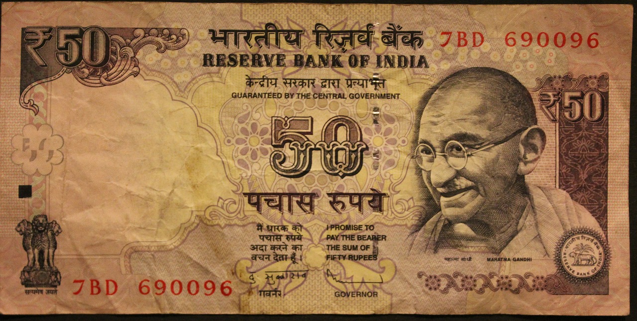indian rupee rupees mahatma gandhi free photo