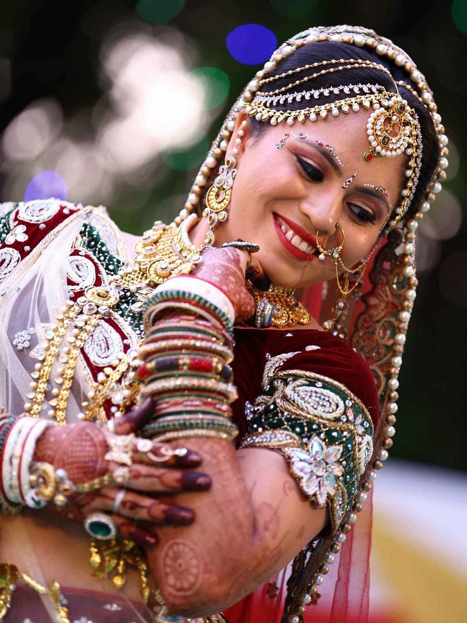 indian woman jewelry woman free photo