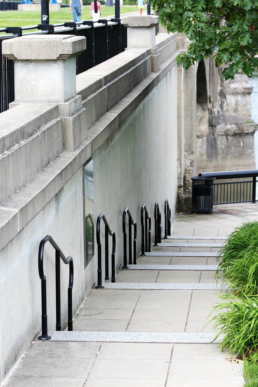 indianapolis stairs city free photo