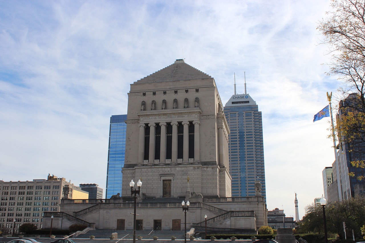 indianapolis downtown library free photo