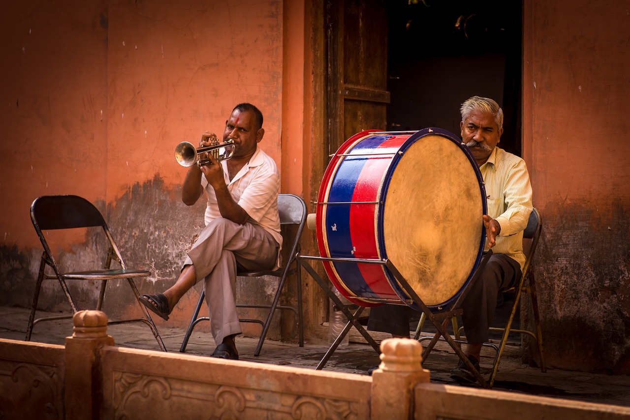 indians musician timpani free photo