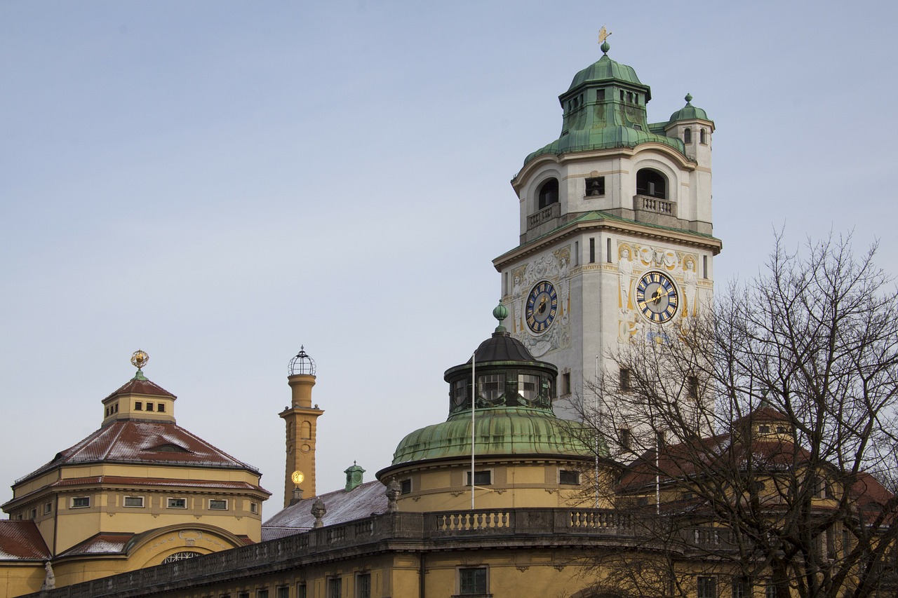 indoor swimming pool munich mullerian volksbad free photo