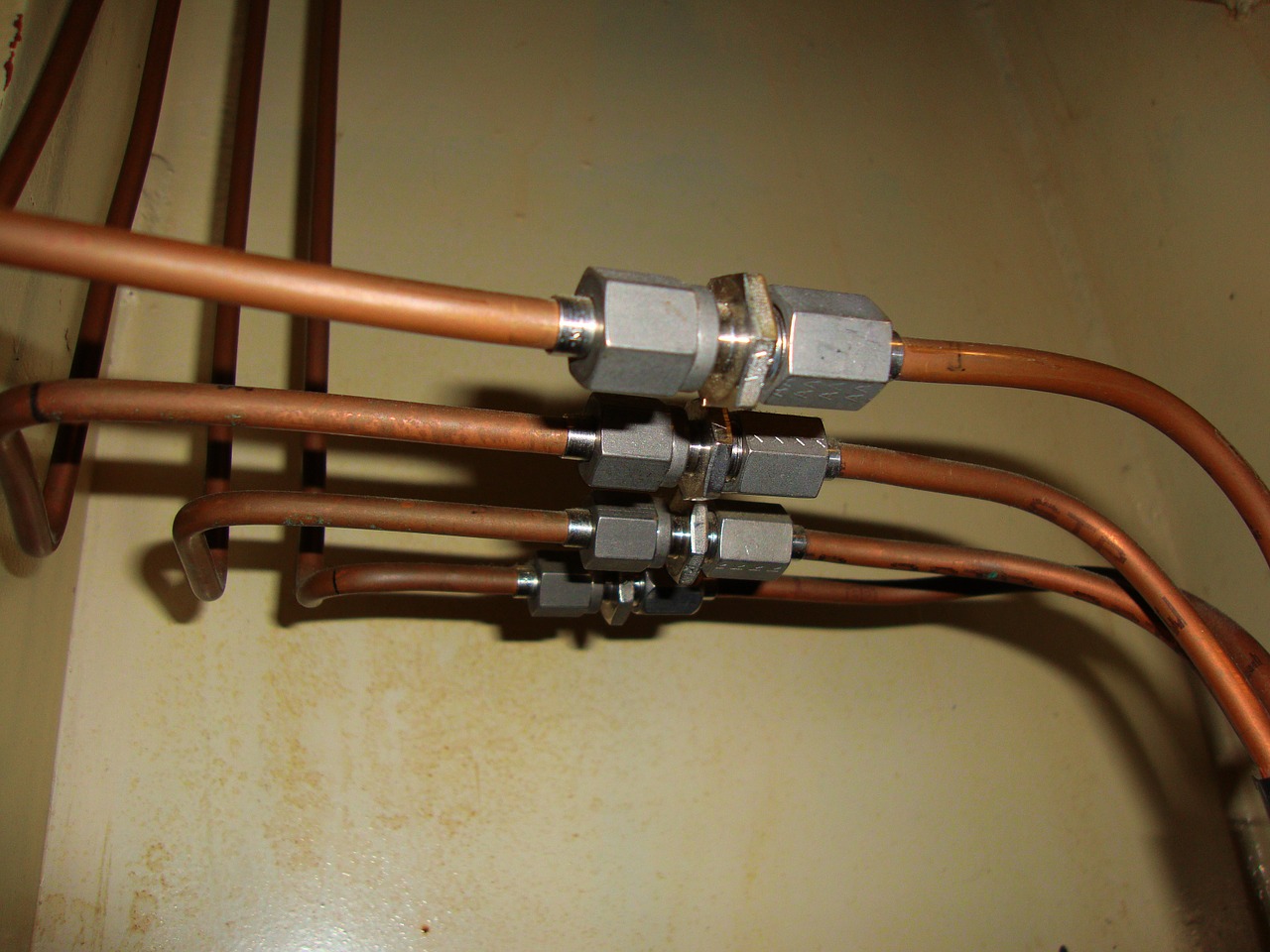 industrial copper tubing free photo