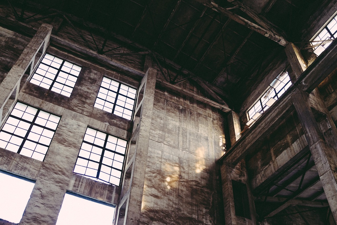 industrial old factory decadence free photo
