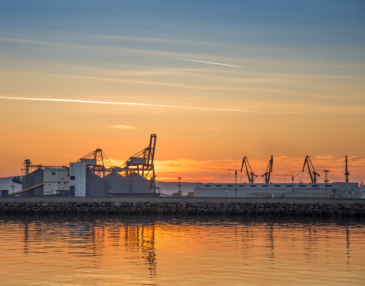 industrial port harbor free photo