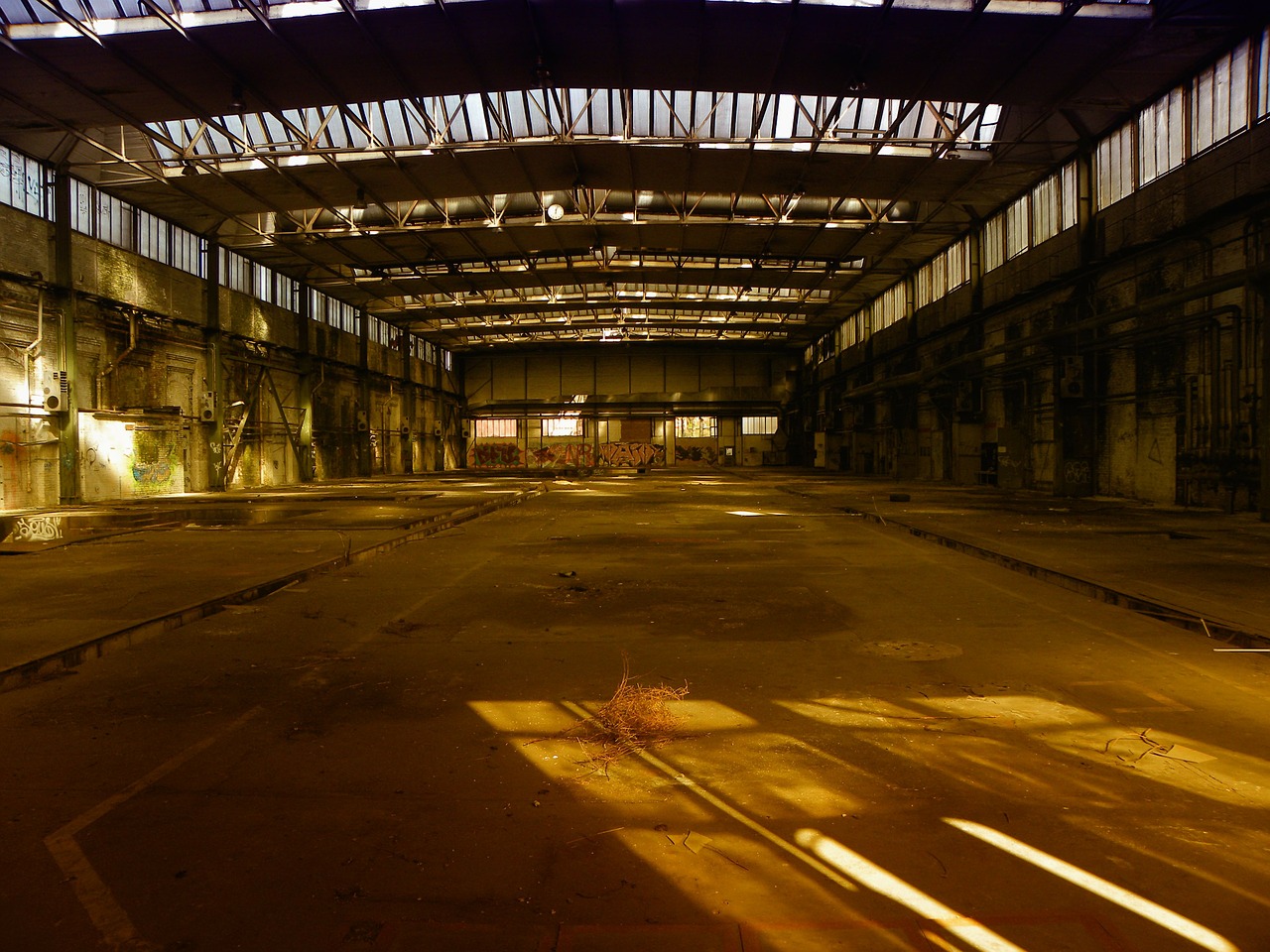 industrial hall factory building hall free photo