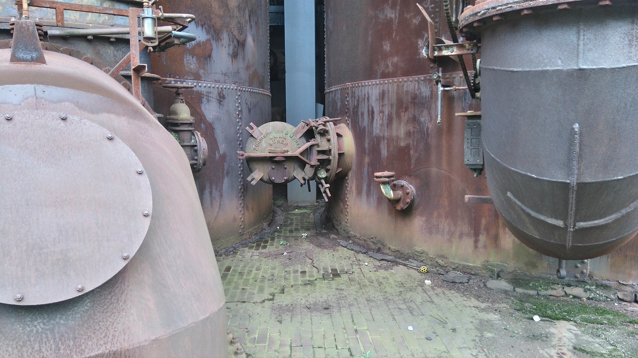 industrial monument duisburg metal free photo