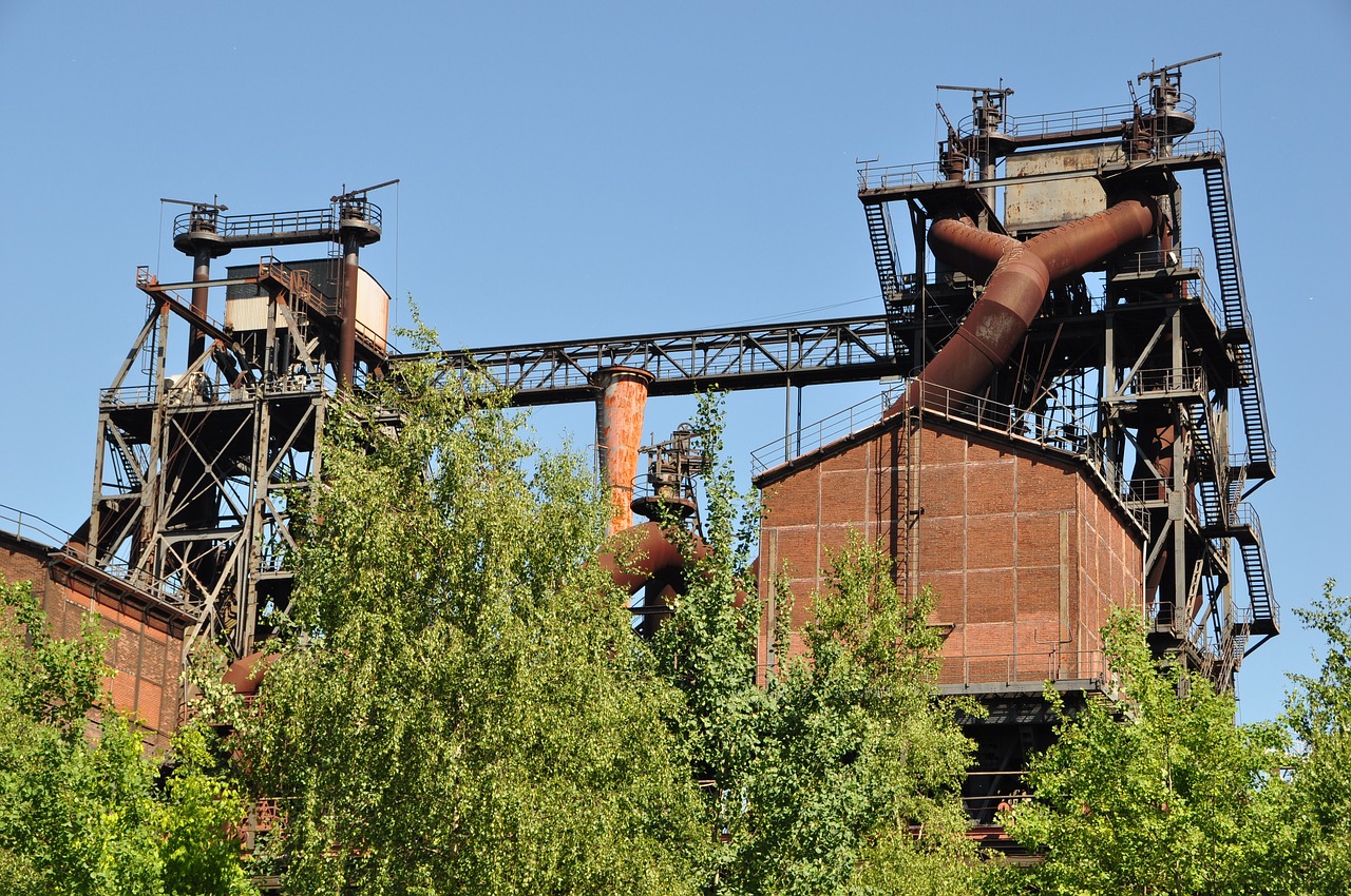 industrial plant old ruhr area free photo