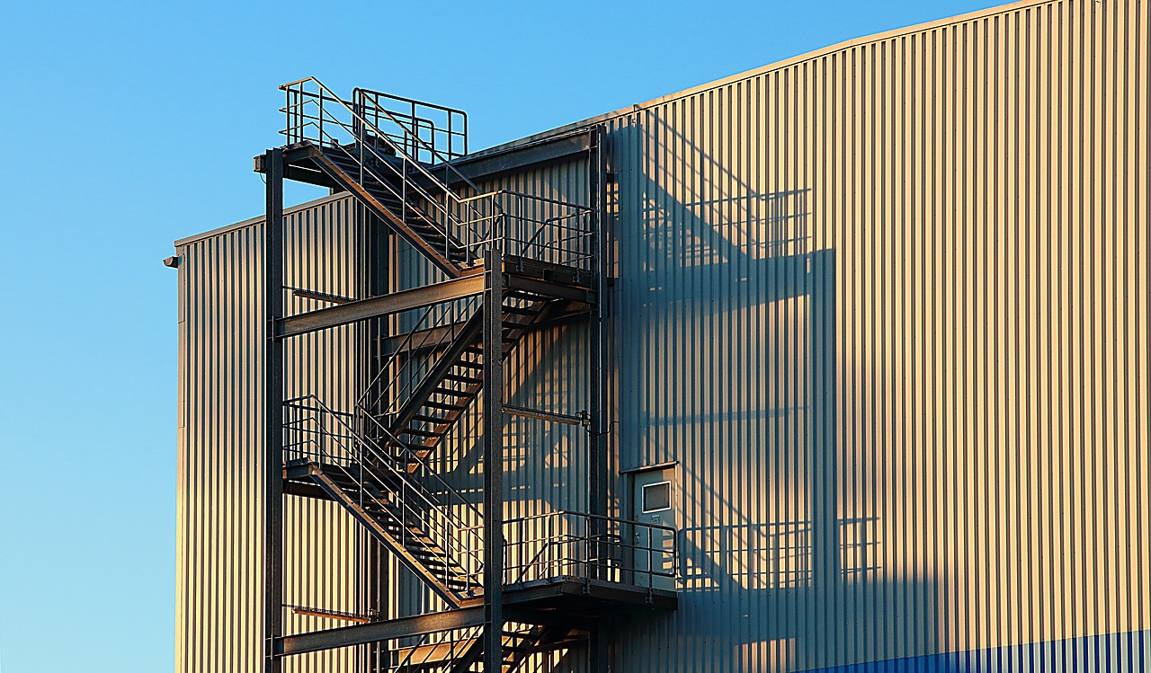 industry industrial building factory free photo