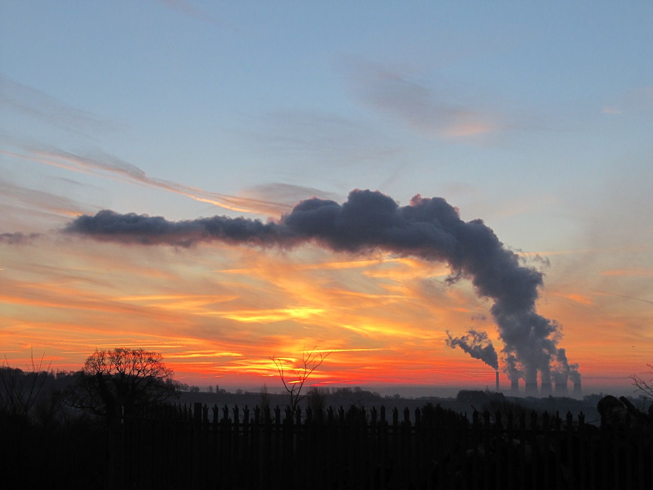 industry chimney smoke free photo