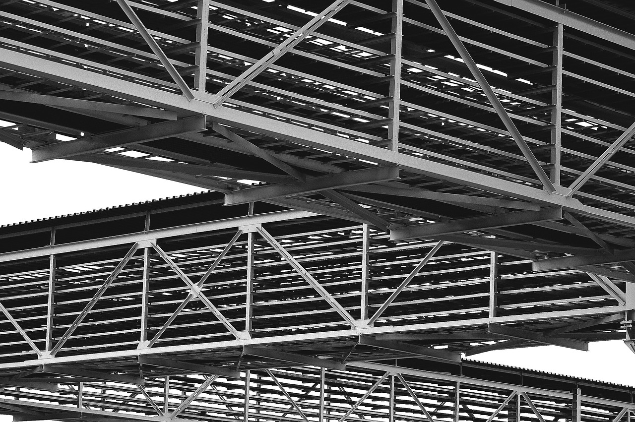 industry cable bridges steel free photo