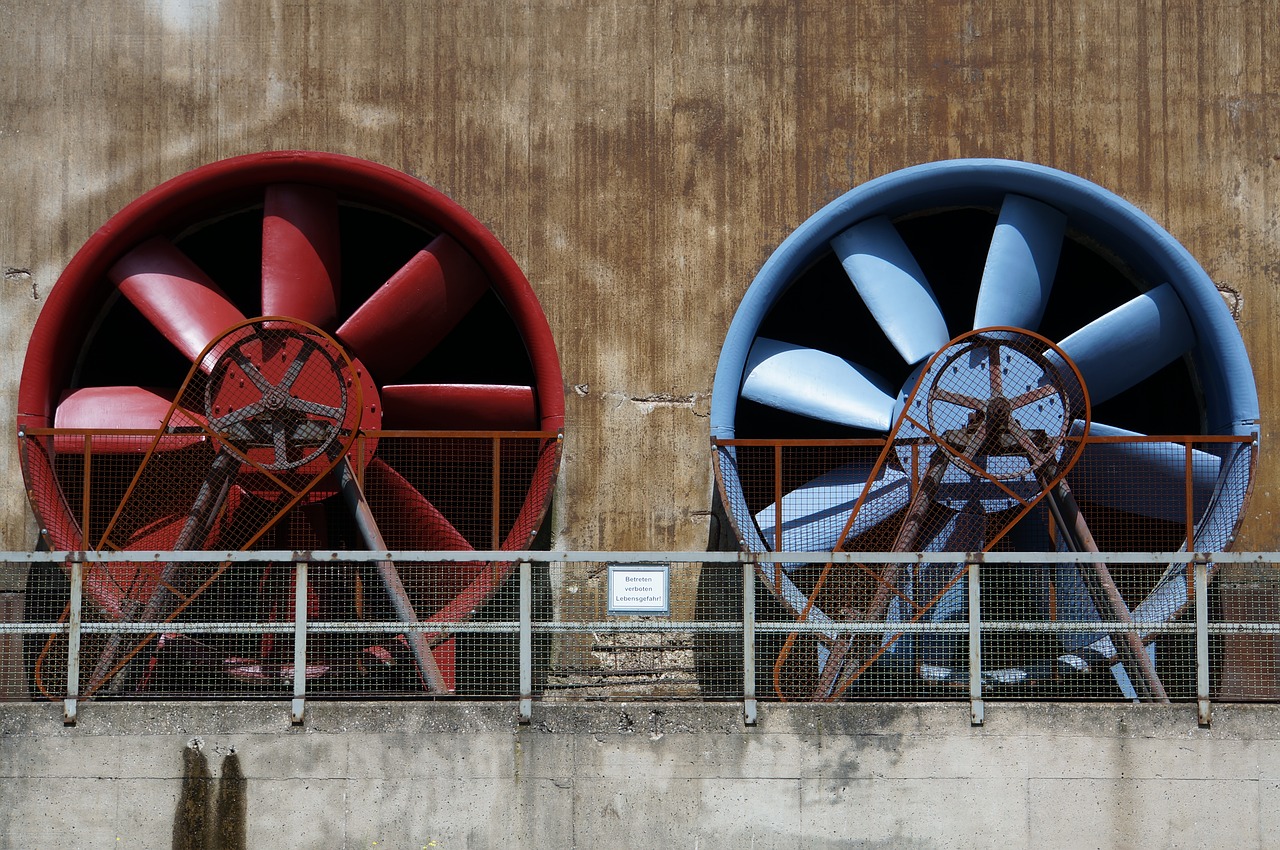 industry ventilation metal free photo