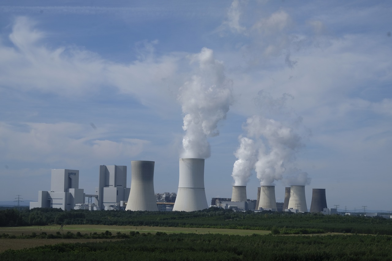 industry power plant nuclear power plant free photo