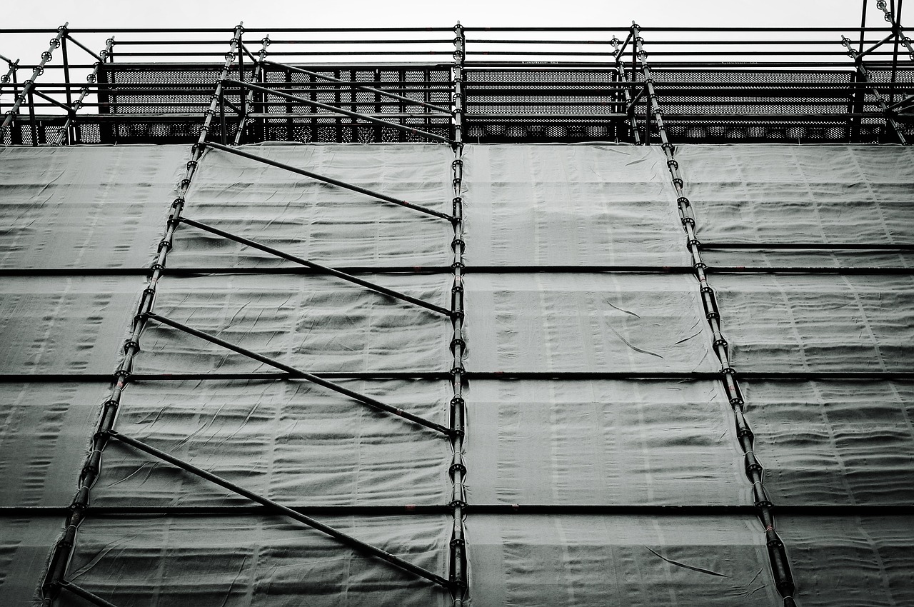 industry scaffolding scale free photo