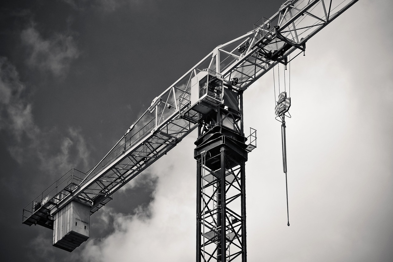industry  crane  machine free photo