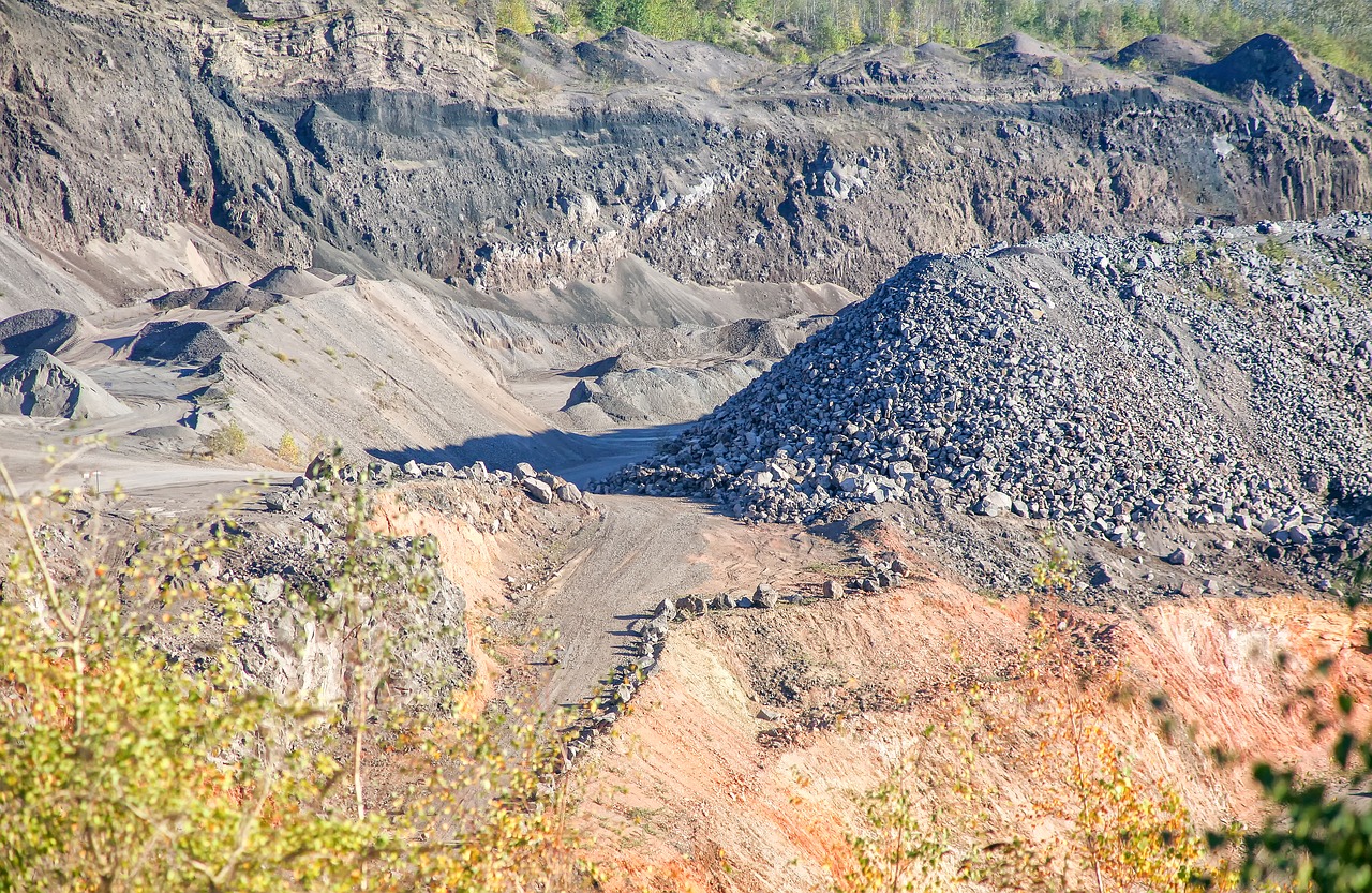 industry  lava  mining free photo