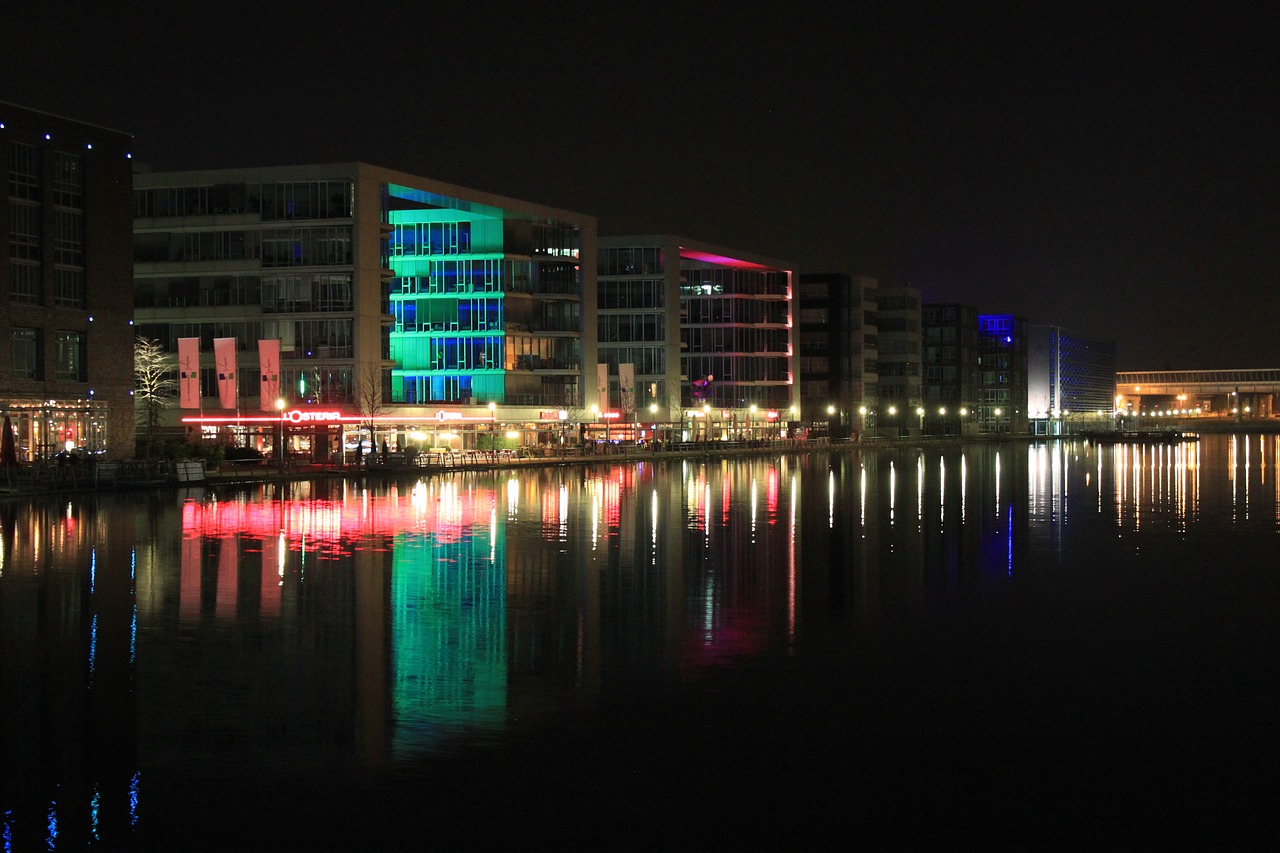 industry landscape evening free photo